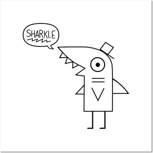 sharkle! Posters and Art